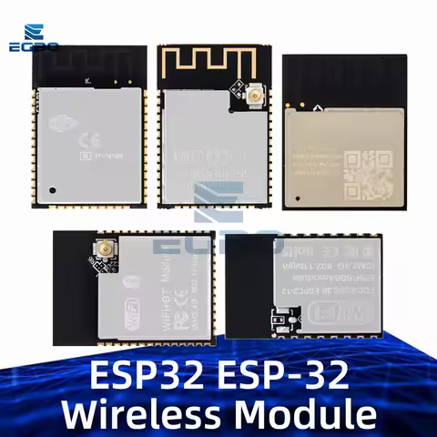 ESP32 ESP-32 Wireless Module ESP32-S ESP-WR-00M-32 ESP-32S ESP32-C2 ESPC2-12 ESP32-S3-N16R8 Dual-cor