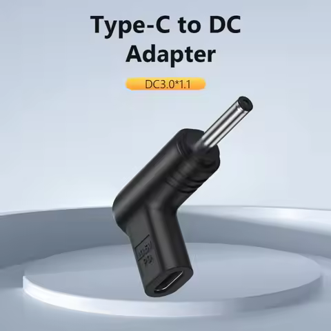 to DC Male 5V/9V/12V DC3.0x1.1 3.5x1.35/4.0x1.7 PD to DC Converter PD Cable Adapter USB C Power Adap