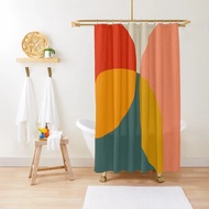 Bauhaus Geometric Colorful 4 Shower Curtain Waterproof Bathroom Shower Curtain Curtains For The Bathroom