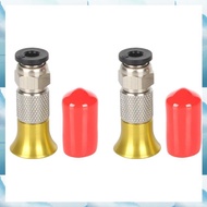 [G V W E] PC4-M6 Pneumatic Connector for 3D Printer Filament Dryer Box 4x 2.5mm PTFE Tube 1.75mm M6 