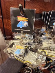日本正版 日本限定  usj限定  日本環球影城代購  日本環球影城 back to the future 回到未來  車  匙扣  日本usj 40週年  back to the future