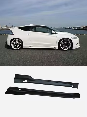 For Honda CR-Z ZF1 Side Skirt - AMS Type Design - Perfect Fit for ZF1 Models - Aerodynamic Style