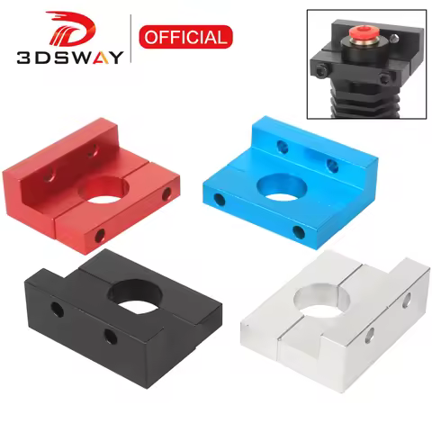 3DSWAY V6 Hotend Fixed Block E3D V6 Volcano BP6 Hot end Extruder Holder Mounting Bracket for 3D Prin