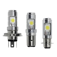 [D1L] High brightness motorcycle LED headlight bulb accessories H4 BA20D P15D
