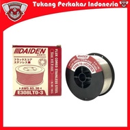 Daiden kawat las flux core 0.9 mm Stainless steel wire mig kawat las mig khusus stainless