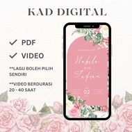 KAD KAHWIN DIGITAL | DIGITAL WEDDING CARD | E-CARD