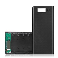 18650แบตเตอรี่ Power Bank กรณี18650 * * * * * * * 8กล่องเก็บแบตเตอรี่ Dual Micro USB โทรศัพท์มือถือชาร์จ DIY สำหรับ xiaomi แบตเตอรี่ผู้ถือ