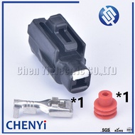 1 set 1 Pin 4.8mm （female）6189-0413 female Electric Automotive waterproof Connector 90980-11400 2JZ 