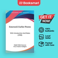 Emerson's Earlier Poems | Ralph Waldo Emerson (author), Oscar Charles Gallagher (editor) | Paperback