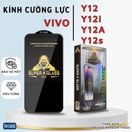 Vivo Y12 Y12i Y12A Y12s tempered glass super transparent anti-blue light comprehensive screen protec