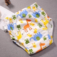 2023 New Baby Reusable Diapers 6 Layer Waterproof Reusable Cotton Diapers Breathable Training Shorts