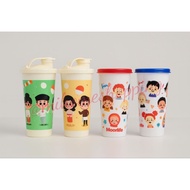 Moorlife tumbler 280ml for children, glass drinking container