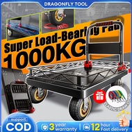 Trolley Heavy Duty Troli Barang Foldable Trolley Iron PVC 1000-1500KG Troli troli barang heavy duty