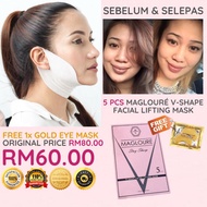 5 Keping Magloure V Shape Facial Lifting Mask Double Chin Face Slimming Double Chin Remover Mask