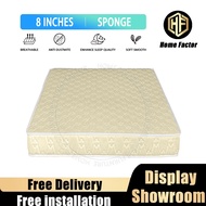 8inch  Foam Mattress(Free 🚚🛠️) High-Density 8'' Mattress