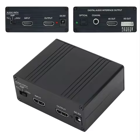Assembled HDMI/MHL Digital Interface Audio I2S/DSD/Optical/Coaxial HDMI To I2S IIS Support Coaxial D
