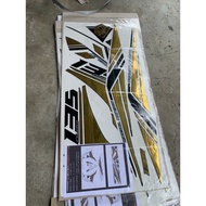 LC135 V2-V4 BODY STICKER CHROME&SNIPER GP