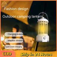 6w Outdoor Portable Led Camping Lantern With Hook 400 Lumens High Brightness Hanging Tent Light Work Lamp