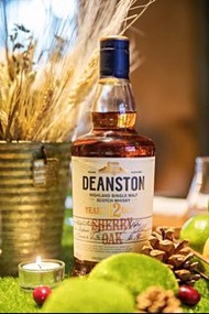 汀士頓12年陳釀雪莉橡木桶單一純麥威士忌,700ml,40%