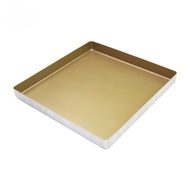 Non-Stick Gold Plate SN1312 Rectangular Ancient Bread Cake Roll Baking Mooncake 28x28 Mold Baking Pa