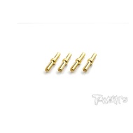 T-Works EA-029-4 4mm Gold Plated Dual Battery Plug ( 4pcs. )