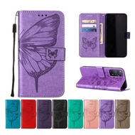 Flower Butterfly Flip Cover Leather Case] Redmi Note11s Note11Pro Protective Case Magnetic Wallet Note11Pro+Phone