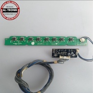 TOMBOL LG 32 INCH LCD TV SENSOR AND BUTTON MODEL 32LD330TA IR MODULE MANUAL RECEIVER 32LD330