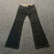 H24 N-Gene2 Low-Waist Jeans Bell-Bottoms Waist 30 Hips 36 Length 41.5 Legs 9 Crotch 7