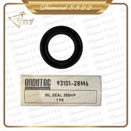 MESIN OIL SEAL AS LENGTH 115HP - 200HP Size 28*43*7mm 93101-28M16-00 OUTBOARD ENGINE SPARE PARTS