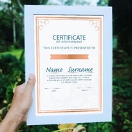 A4 FRAME MINIMALIST 11R FRAME/ WHITE FRAME