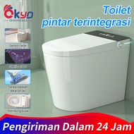 Closet duduk otomatis Keramik Luxury Pintar Toilet Closet Toilet Multifungs Listrik American Standar