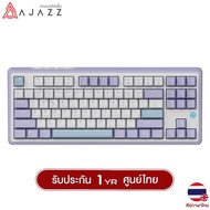 คีย์บอร์ดเกมมิ่ง Ajazz AK870 Lite Fly Fish Switch Tri-Mod Wireless Gasket Mechanical Keyboard รับประ