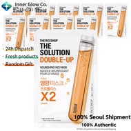The Face Shop The Solution Double Up Nutrition Mask Sheet 1pack 10pcs nourishing plump skin reduce d