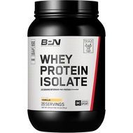 BARE PERFORMANCE NUTRITION, BPN Whey Protein Isolate, anilla, 25g Protein per Sering, 25 Serings