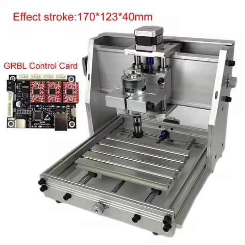 Aluminum CNC 1712 Frame Kit 775 Spindle Motor ER11 Collet GRBL DIY CNC Wood Router Engraving Machine