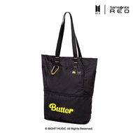 BTS Butter Samsonite RED 2nd Collaboration PACKABLE TOTE BAG BLACK QN409003
