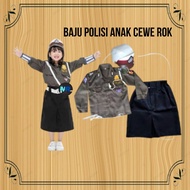 BAJU SERAGAM POLISI ANAK POCIL CILIK KARNAVAL AGUSTUS seragam polisi anak polantas KOSTUM PROFESI AN