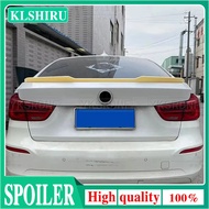 For BMW F34 3GT 320i 328i 335i ABS Glossy Black Rear Trunk Lip Carbon Fiber Wing Spoiler Car Styling