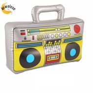 KOWELOSE Inflatable Radio Recorder Musical Carnival Party  80's 90's Party Decorations Retro Dress A