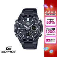 CASIO นาฬิกาข้อมือผู้ชาย EDIFICE รุ่น EFV-C110DC-1ADF วัสดุสเตนเลสสตีล สีดำ