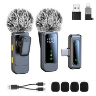 Private Model L10 Wireless Lavalier Microphone One for Two VLOG Shooting Radio Wireless Mike