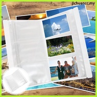 Clear Card Sleeves Tickets Postcard Storage Album Organizer Transparent 23X12.7CM White PP