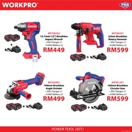 WORKPRO - POWER TOOL SET