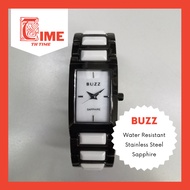 BUZZ Stainless Steel Water Resistant Sapphire Crystal Watch