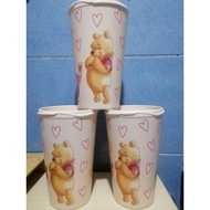 Pooh with Piglet bamboo fiver tall glass