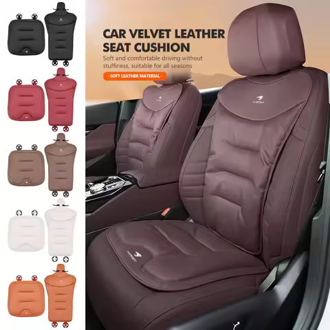 Car Seat Breathable Velour Leather Cushion Cover Accessories For Toyota Harrier 30 60 80 XU30 XU60 X