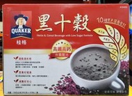 【小如的店】COSTCO好市多代購~QUAKER 桂格 減糖黑十穀(38g*50包) 184592