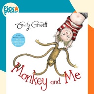 [100% Original Books] - Monkey and Me by Emily Gravett (US edition, paperback)