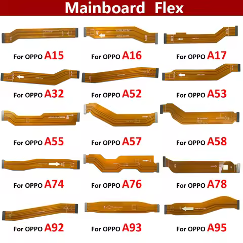 Main Board Motherboard Connector Flex Cable For OPPO A15 A16 A54 A17 A32 A53 A52 A55 A57 A58 A76 A78