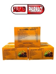 MULTIVITAMINS PLUS MINERALS EURIVIT-M TABLET 100 TAB